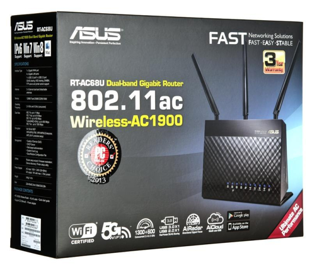 ASUS RT-AC68U - 1398125 - zdjęcie 3